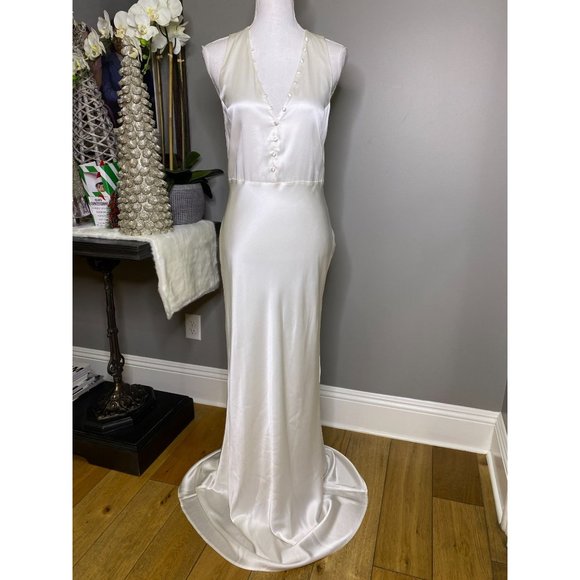 CAMI NYC Eliza Gown in White Size M - Picture 6 of 14
